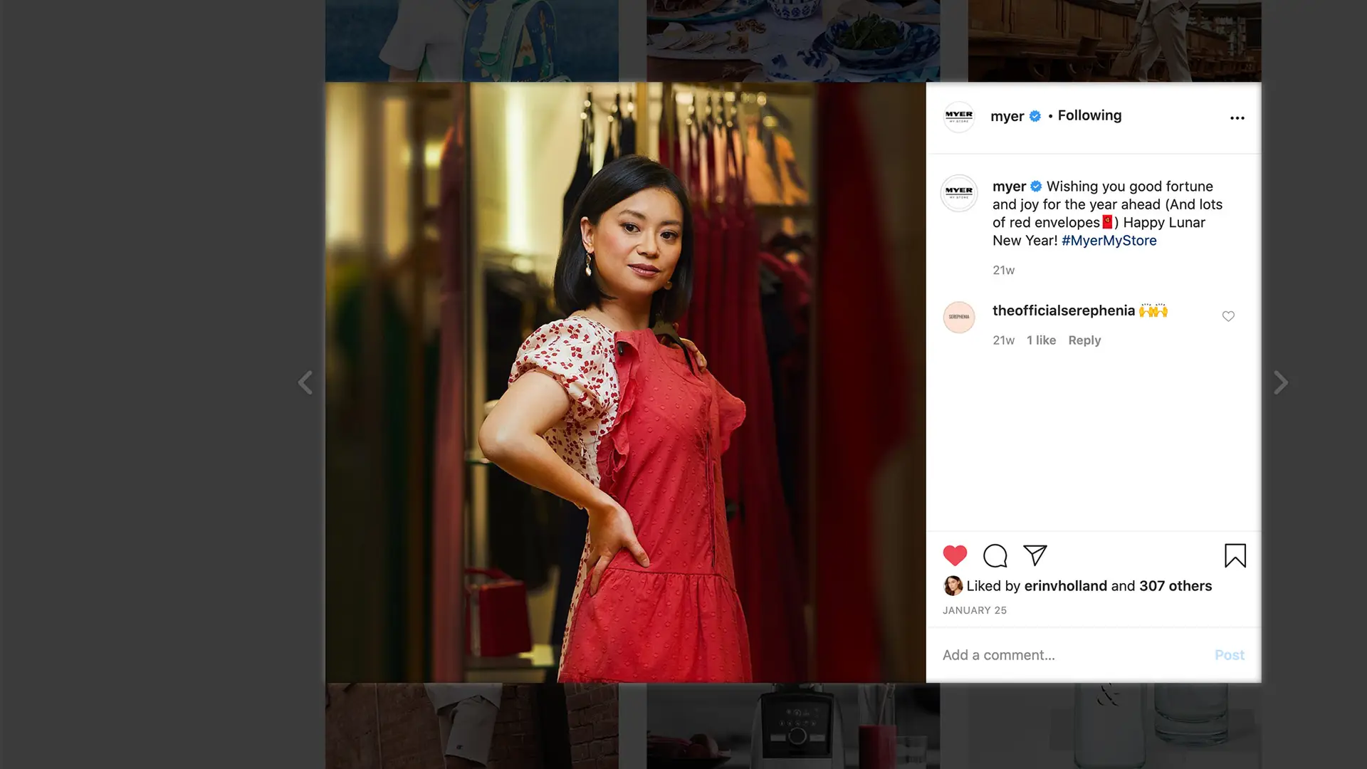 Myer Social Media Campaign - creative advertising